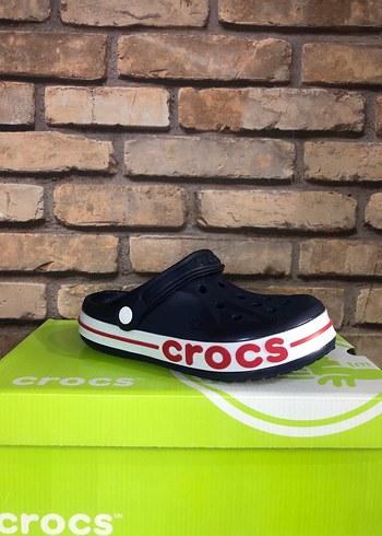 Crocs Erkek Siyah Bantlı Terlik