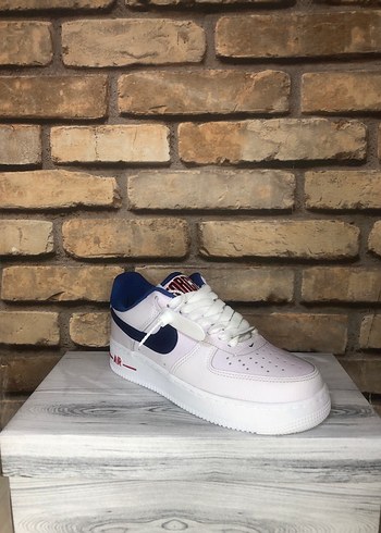 Nike Air Force 1 Low Beyaz Lacivert Sneaker