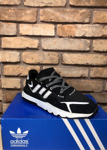 Adidas Originals Siyah Beyaz Retro Sneaker