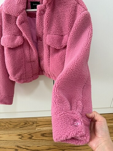 Bershka Polar yumuşak ceket