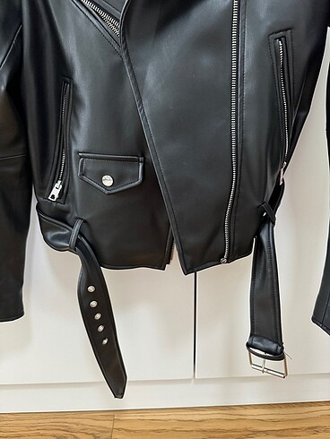 Zara Deri biker ceket