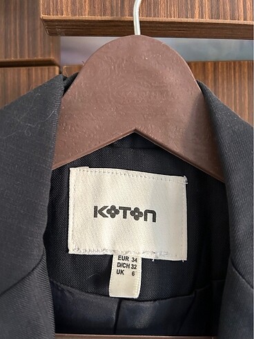 xs Beden Koton klasik ceket