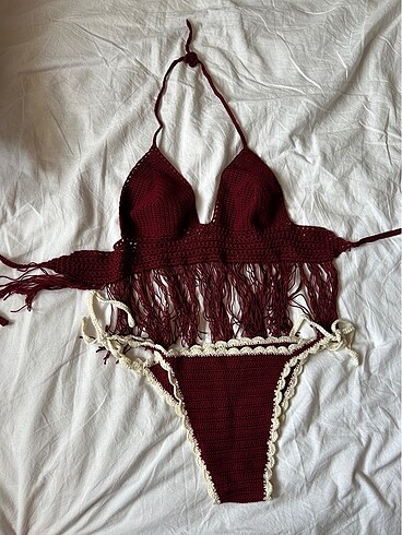 El örgüsü bikini takım