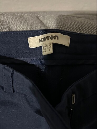 xs Beden Koton kumaş pantolon