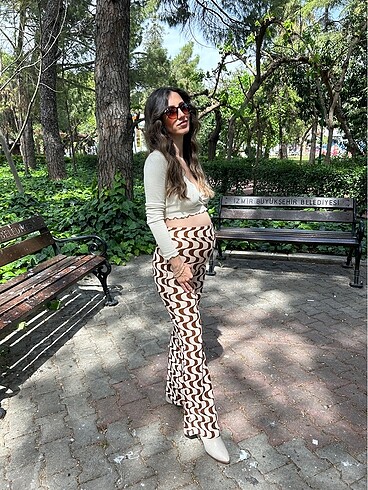 Trendyol & Milla Trendyol desenli pantolon
