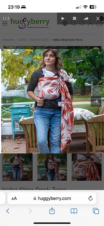 Huggyberry halka sling