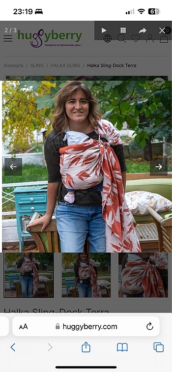 Diğer Huggyberry halka sling