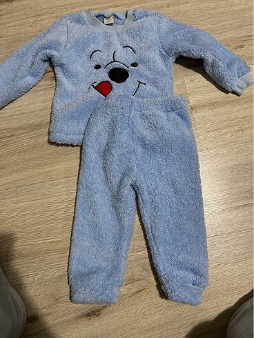 Diğer Kışlık peluş alt üst takım (2 y)