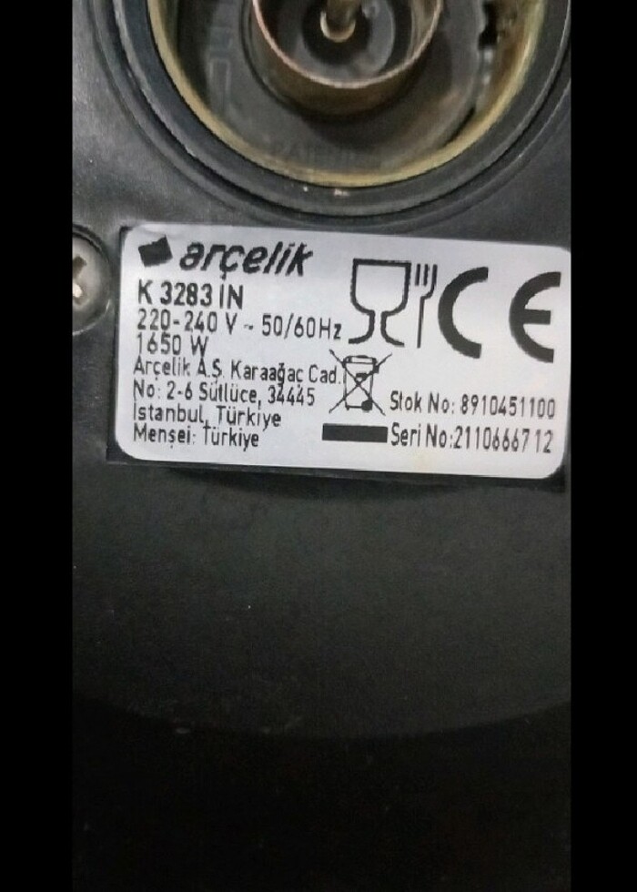 Elektrikli çaydanlık  - Görsel 2