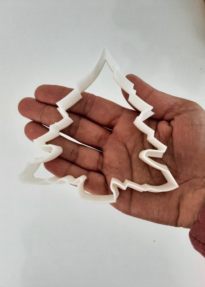 Yılbaşı kek kalıbı çam ağacı - Görsel 2