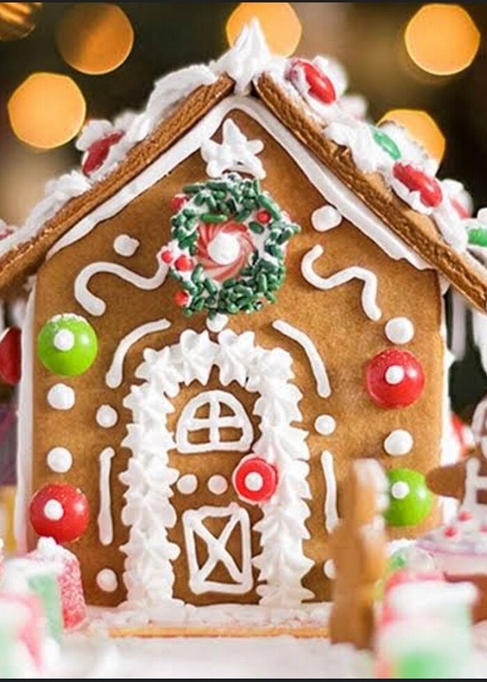 Mini yilbasi evi kurabiye kalibi - Görsel 2