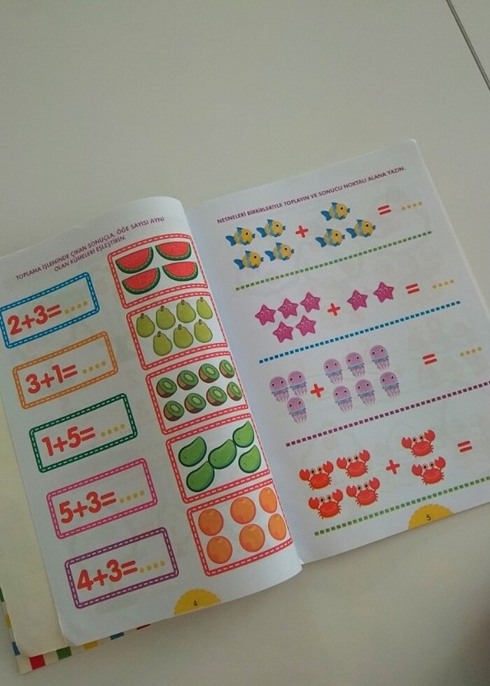 Anaokulu matematik etkinlik kitabi - Görsel 2