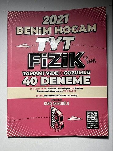 tyt fizik denemesi