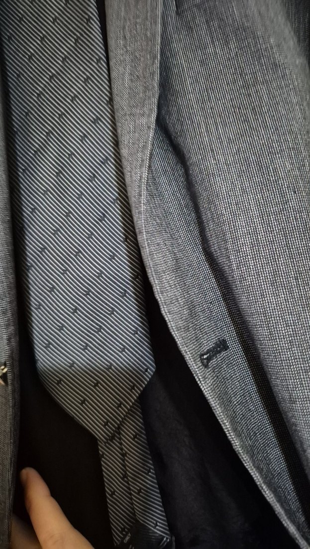 Gri Erkek Kumaş Takım Elbise Ceketi, Düğmeli, Regular Fit - Görsel 4