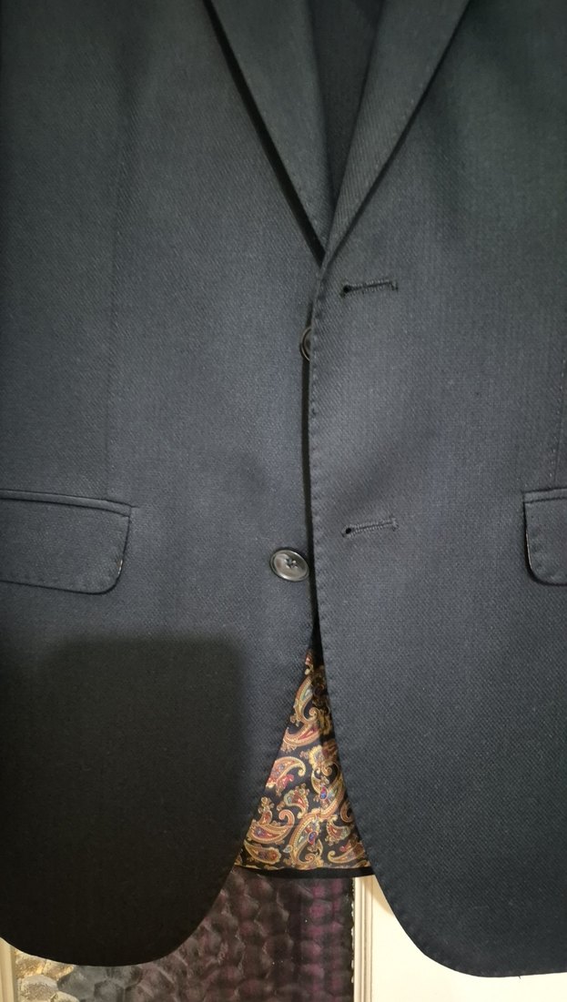 Siyah Erkek Klasik Kesim Takım Ceket - Görsel 3