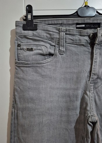 Gri Erkek Denim Jean Pantolon - Görsel 2