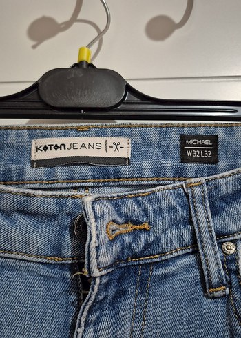 Erkek Mavi Denim Regular Fit Jean - Görsel 4