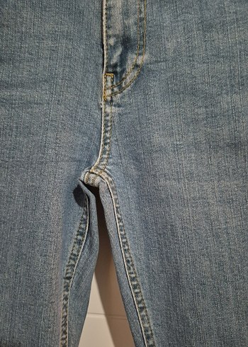 Erkek Mavi Denim Regular Fit Jean - Görsel 5