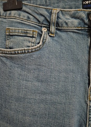 Erkek Mavi Denim Regular Fit Jean - Görsel 4