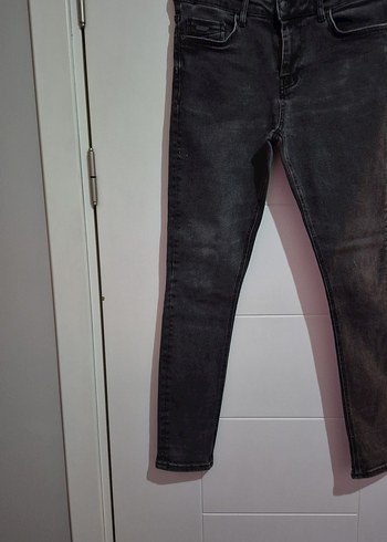 Gri Erkek Denim Regular Fit Jean - Görsel 3