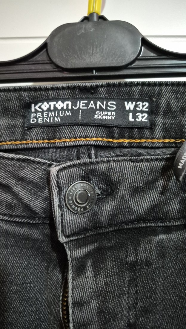 Gri Erkek Denim Regular Fit Jean - Görsel 2