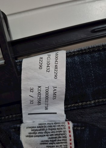 Erkek Lacivert Regular Fit Denim Jean - Görsel 6