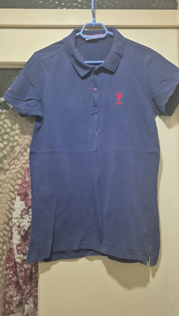 U.S. Polo Assn. Erkek Koyu Mavi Polo Tişört - Görsel 4