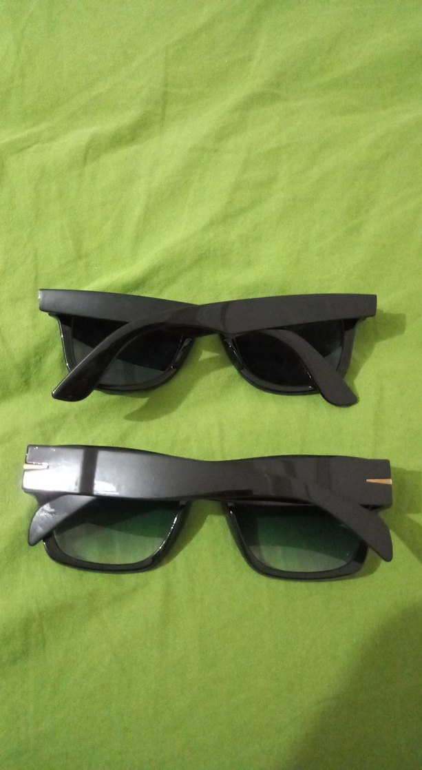 Kadın Siyah Parlak Klasik Güneş Gözlüğü - Görsel 2