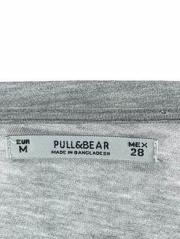 m Beden gri Renk Pull and Bear T-shirt %70 İndirimli.