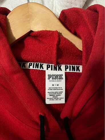 m Beden kırmızı Renk Pink sweatshirt