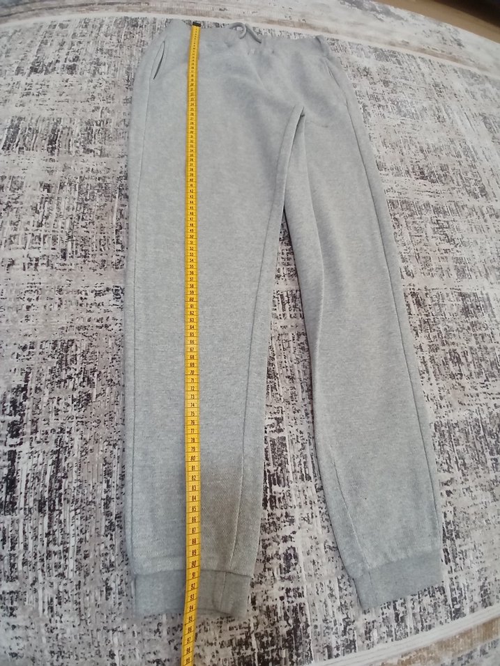 Gri Kadın Rahat Kesim Eşofman Altı - Görsel 3