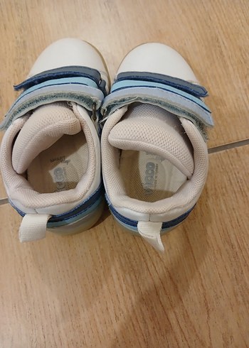 Erkek Bebek Beyaz İlk Adım Ayakkabısı - Görsel 3