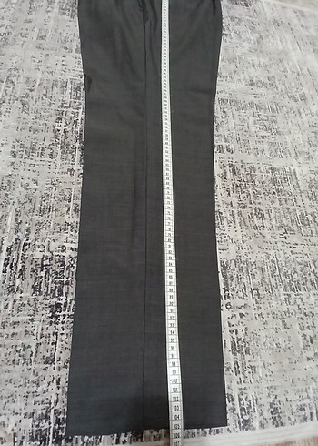 Gri Regular Fit Erkek Kumaş Pantolon - Görsel 3