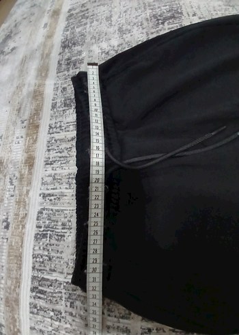 Siyah Kadın Salaş Sweatpant - Görsel 5