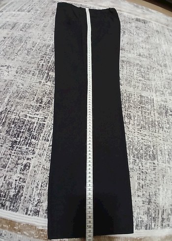 Düğmeli Siyah Regular Fit Erkek Pantolon - Görsel 3