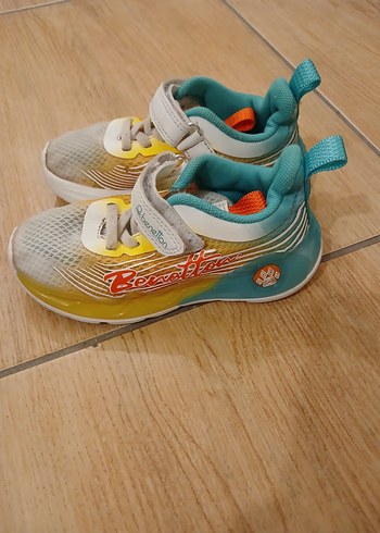 Kız Çocuk Çok Renkli Bağcıklı Spor Ayakkabı - Görsel 4