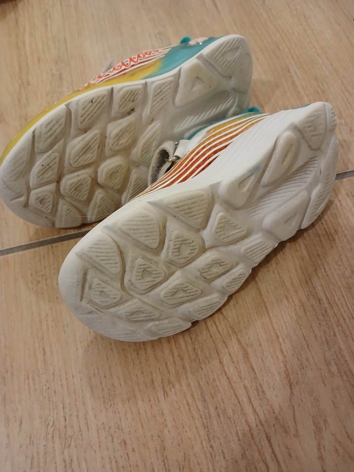 Kız Çocuk Çok Renkli Bağcıklı Spor Ayakkabı - Görsel 5