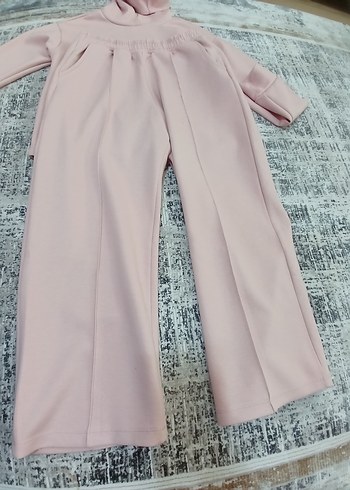 Pembe Kadın Midi Sweatshirt - Görsel 5