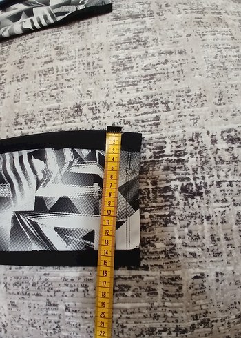 Kadın Gri Baskılı Spor Tayt - Görsel 5