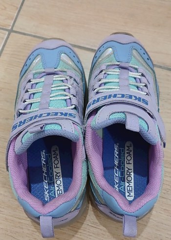 33 Beden Mor Tie-Dye Desenli Kız Çocuk Spor Ayakkabı