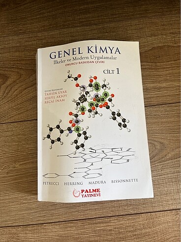 Üniversite genel kimya kitabı