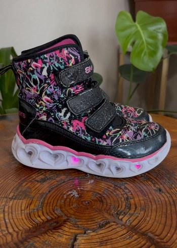 Skechers skechers Kız Çocuk Renkli Bağcıksız Bot