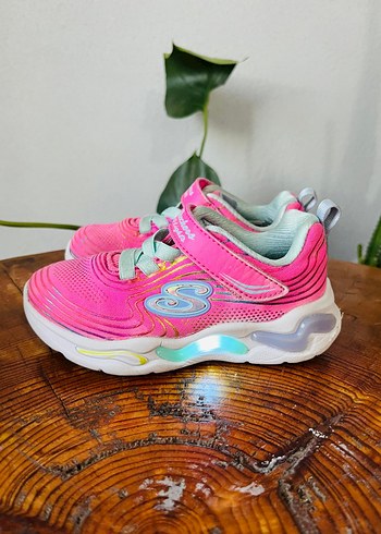 Skechers skechers Kız Çocuk Pembe Batik Desenli Spor Ayakkabı