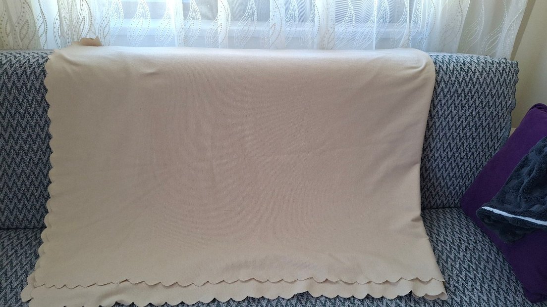 Bej Renkli Düz koltuk örtüsü - Görsel 2