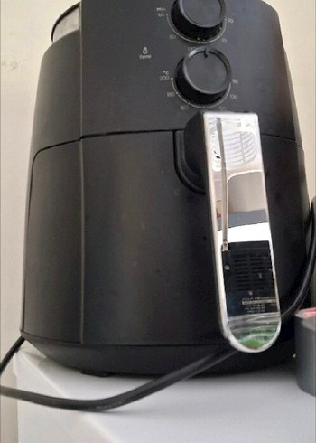 Siyah Ayarlı Fritöz ve Izgara - Görsel 2