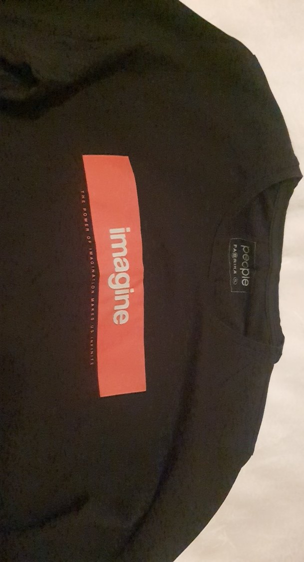 Siyah Uzun Kollu Tişört - Görsel 2