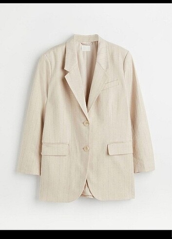H&M hm keten blazer