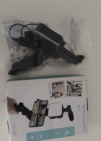 Diger Video-Making Kit AY-49 Siyah Selfie Çubuğu ve Tripod