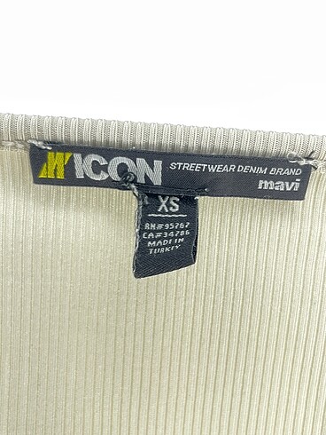 xs Beden ten rengi Renk Mavi Jeans Bluz %70 İndirimli.