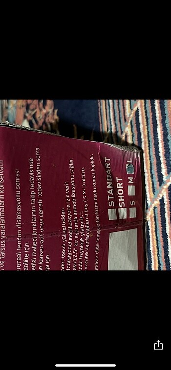 l Beden siyah Renk Alçı botu